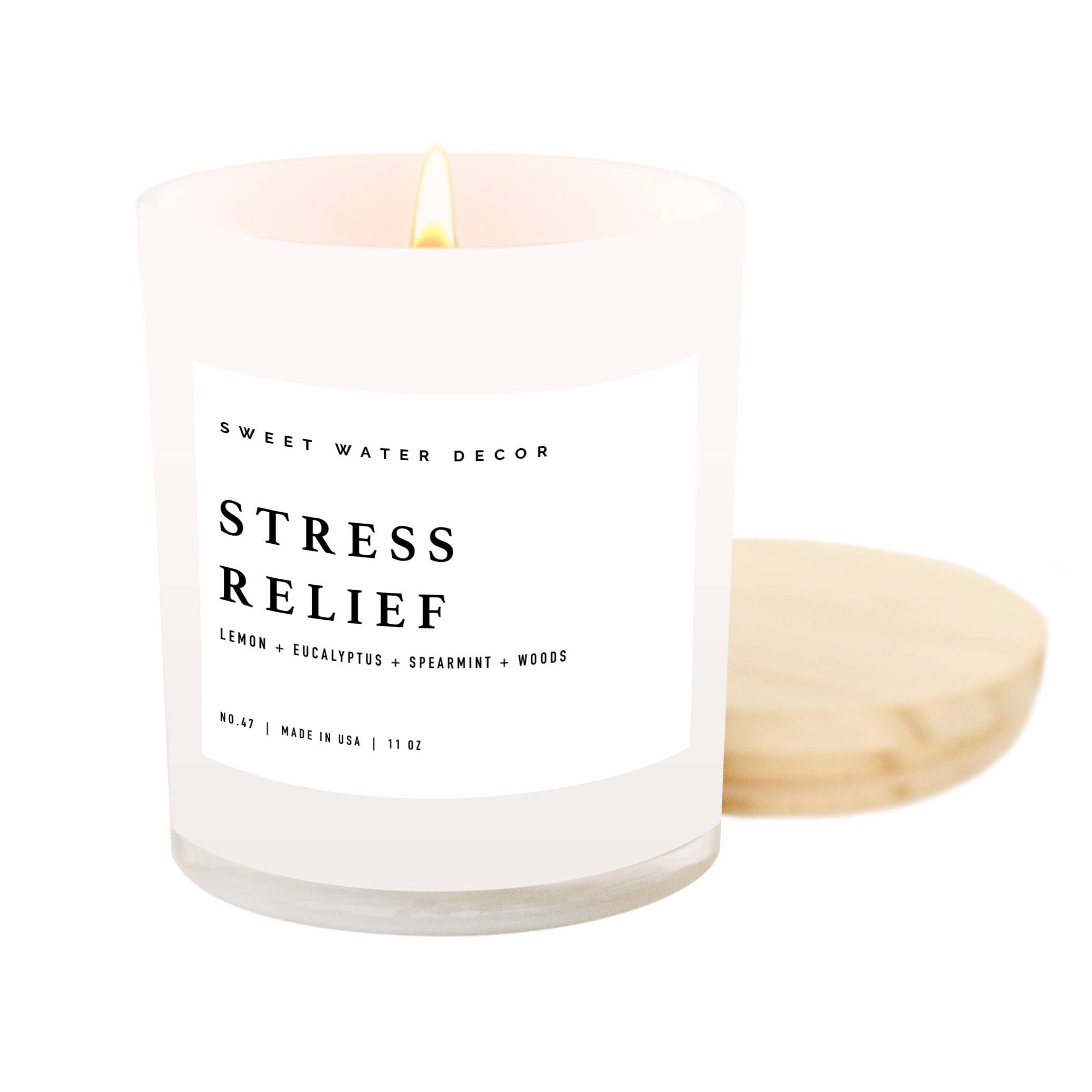 Stress Relief 11 oz Soy Candle