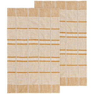 Saffron Finley Check Dishtowels Set of 2