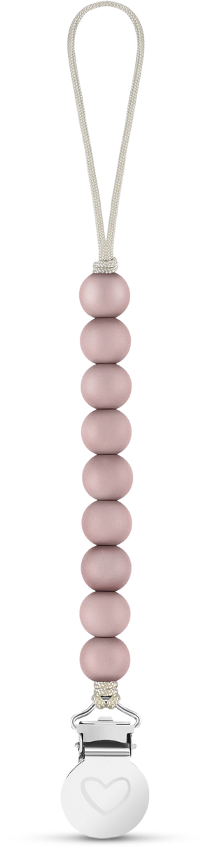 Lulababe Pacifier Clip: Sky Blue