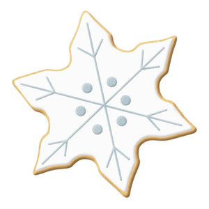 Snowflake Star Cookie Cutter 3.5