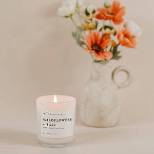 Wildflowers and Salt 11 oz Soy Candle