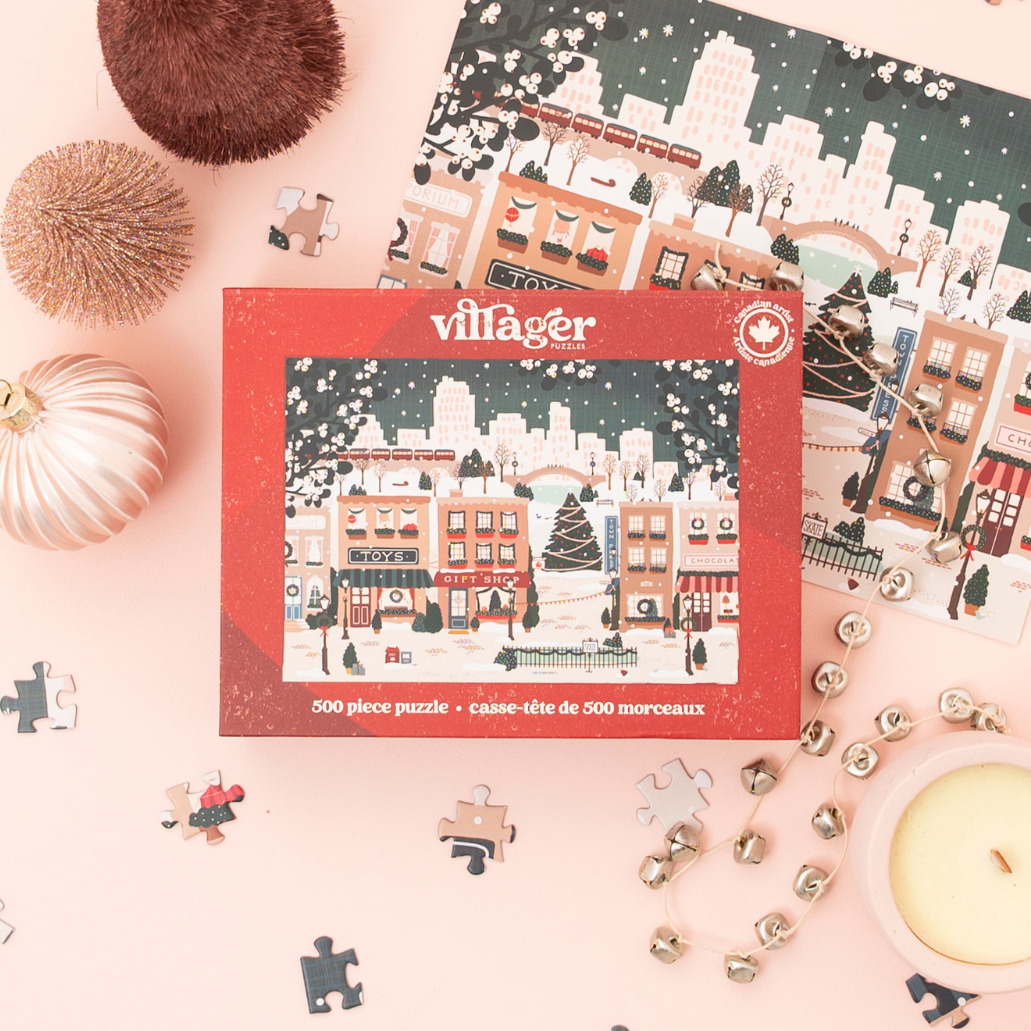 Small Town Holiday | 500-Piece Puzzle | Designed in Canada  - ARRIVING SOON!