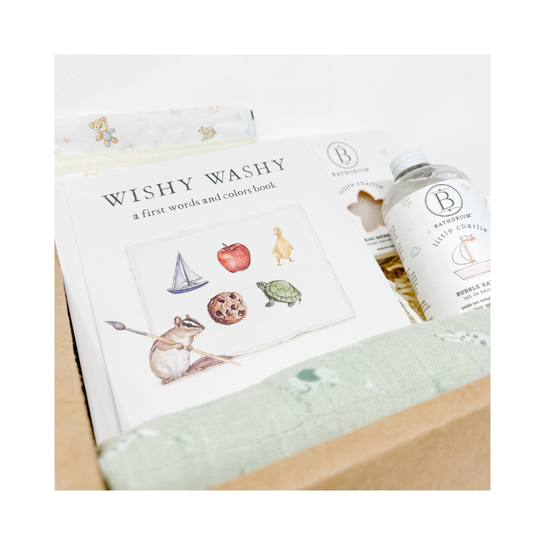 Baby Bath & Snuggle Gift Box🍁