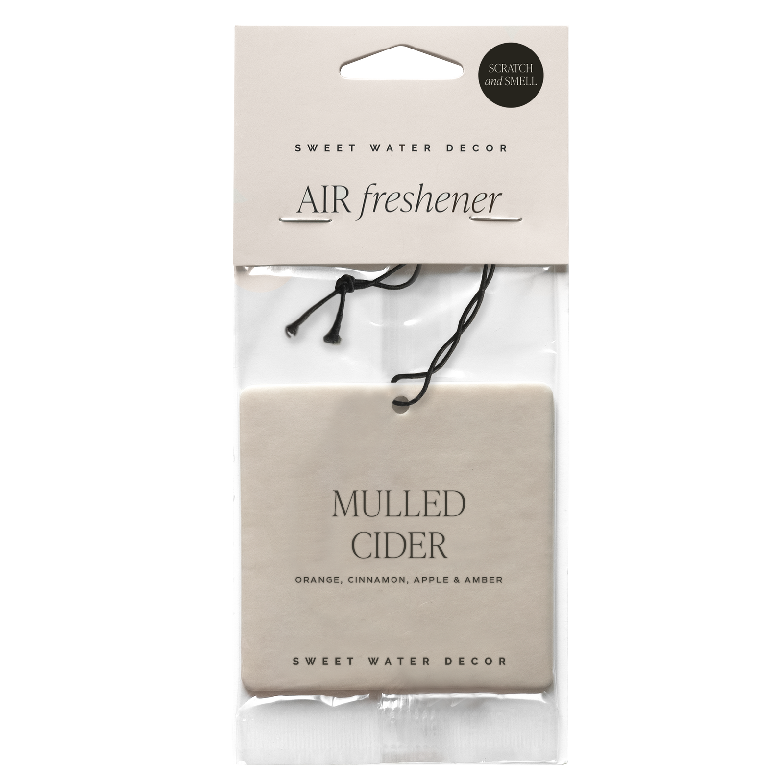 Mulled Cider Hanging Air Freshener - Home Decor