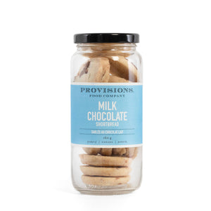Milk Chocolate Shortbread: 160 g - ARRIVING SOON!