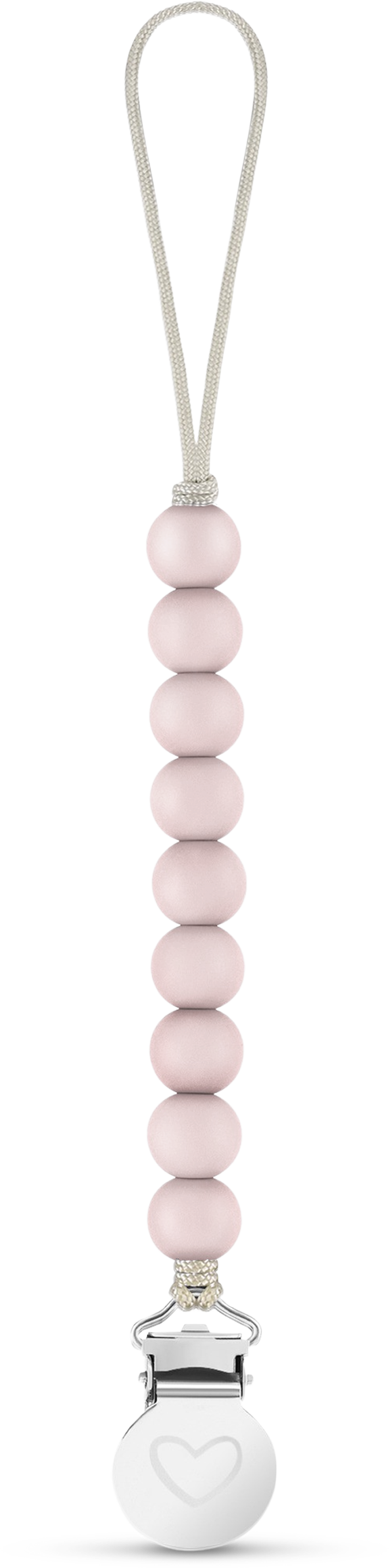 Lulababe Pacifier Clip: Ballet Slippers