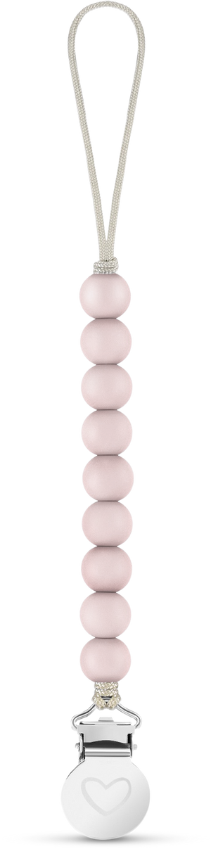 Lulababe Pacifier Clip: Sky Blue