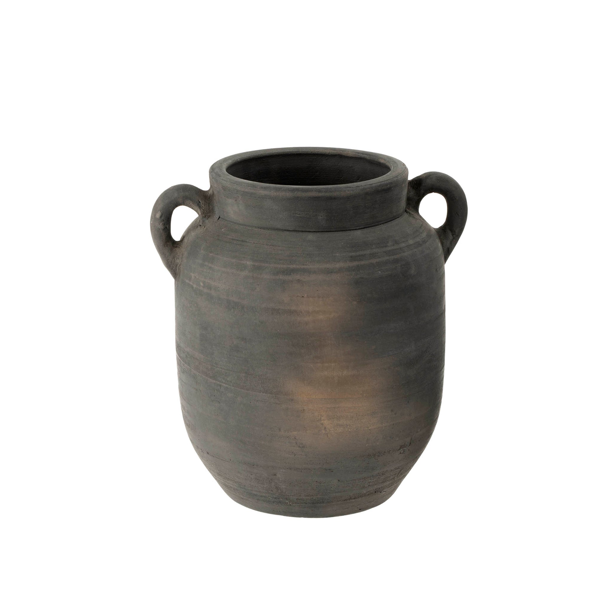 Provenance Burnt Terracotta Vase S