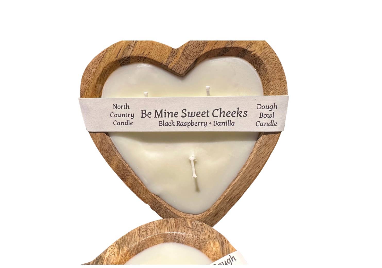 Valentines Day Sweetheart Dough Bowls: Black Raspberry+Vanilla