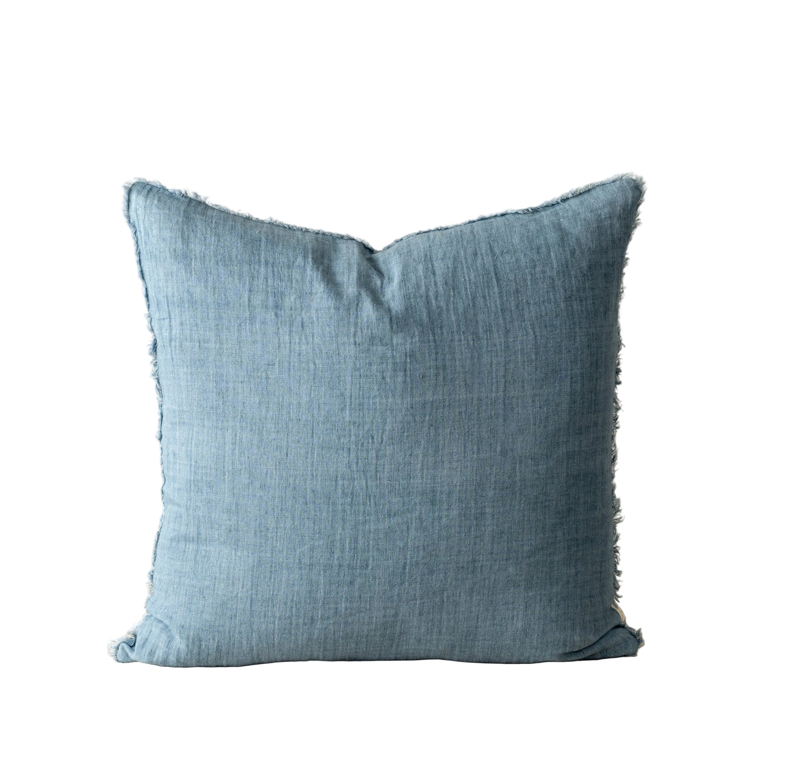 20x20 Lina Linen Pillow Arctic Blue/insert - Arriving February 2026