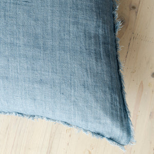 20x20 Lina Linen Pillow Arctic Blue/insert - Arriving February 2026