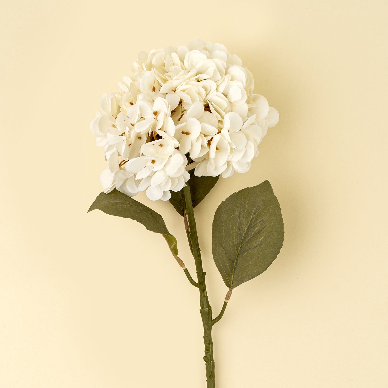 Hydrangea Floral Stem, White