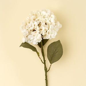 Hydrangea Floral Stem, White