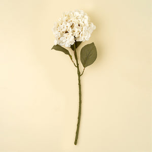 Hydrangea Floral Stem, White