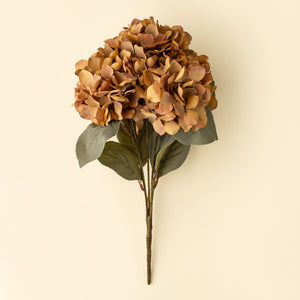 Autumn Hydrangea Spray, Burnt Orange ARRIVING SEPTEMBER!