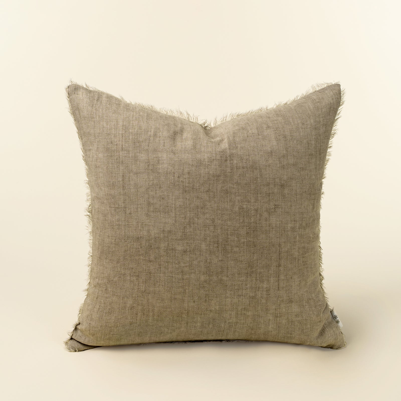 Lina Linen Pillow Almond 20x20 ARRIVING SEPTEMBER!