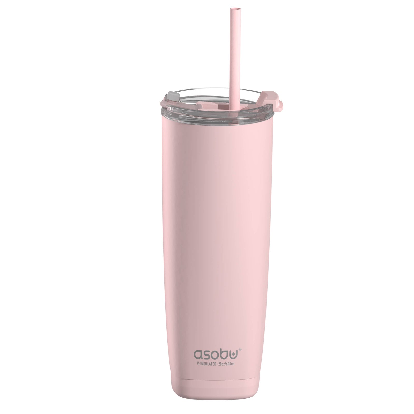 NEW COLOR Aqualina Insulated Tumbler/Dual Hot and Cold lid.  20 oz. Pink