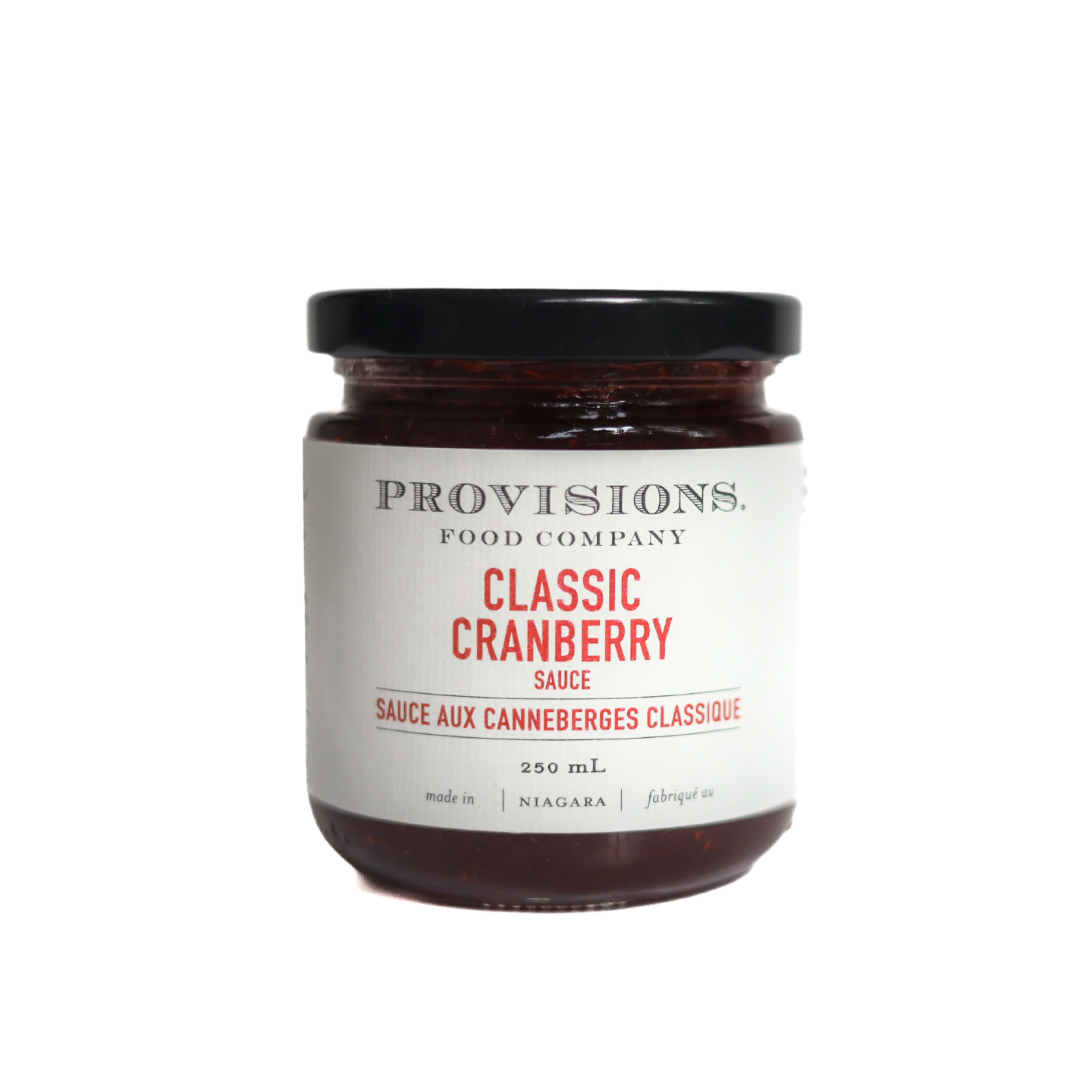 Classic Cranberry Sauce: 250mL🍁