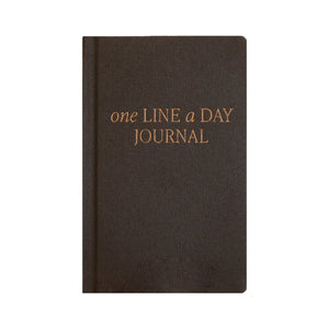 One Line A Day Fabric Journal