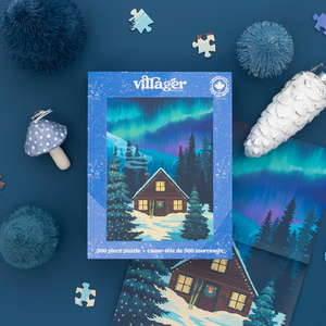 Northern Cabin | 500-Piece Puzzle | Designed in Canada - ARRIVING SOON!