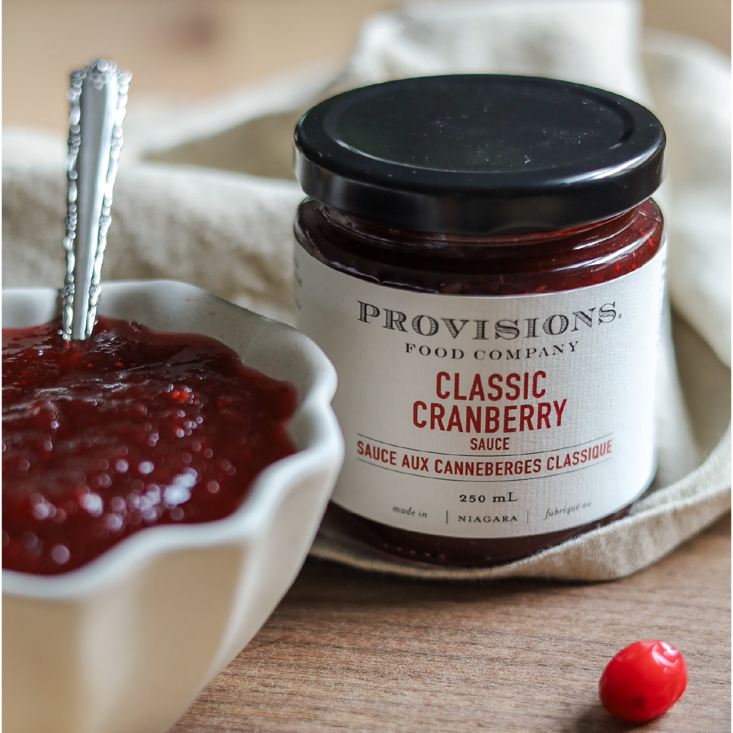 Classic Cranberry Sauce: 250mL🍁