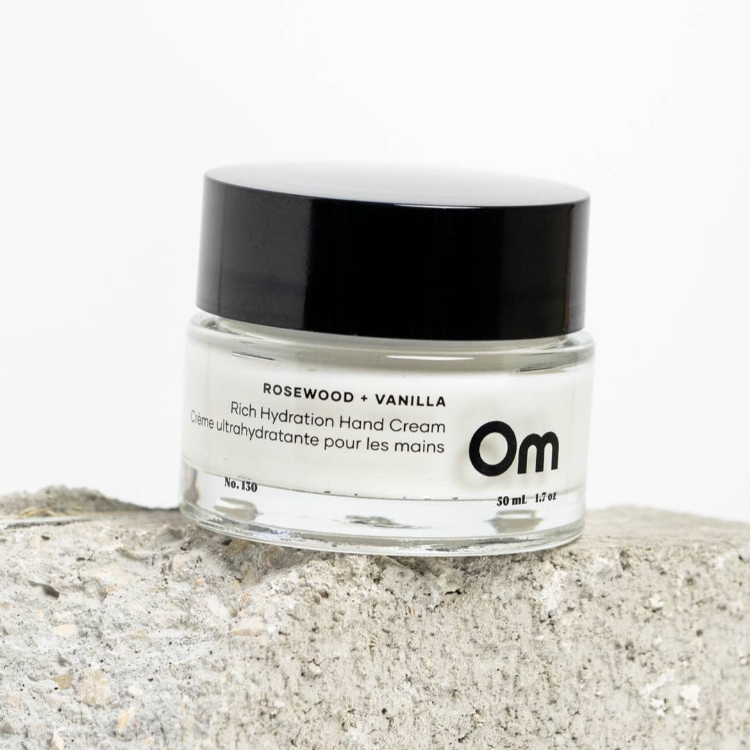 Rosewood + Vanilla Rich Hydration Hand Cream: Full Size 50ml 🍁