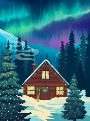 Northern Cabin | 500-Piece Puzzle | Designed in Canada - ARRIVING SOON!