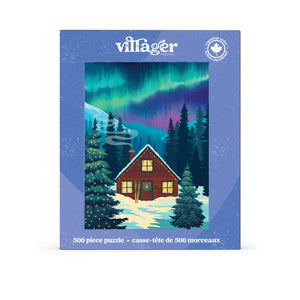 Northern Cabin | 500-Piece Puzzle | Designed in Canada - ARRIVING SOON!