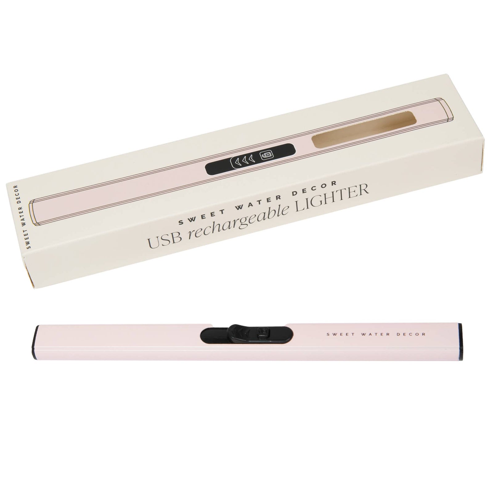 Blush-Pink-Rechargeable-Electric-Lighter-Sweetwater-Decor-Willows-Box-Gifting-Studio