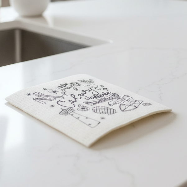 Calgary Alberta Dish cloth