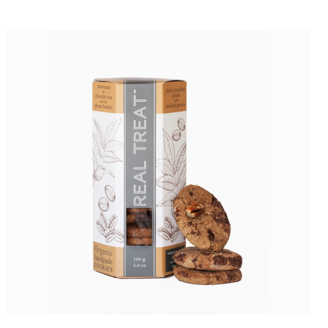 Dark Chocolate Chunk Cookies with Smoked Pecans🍁