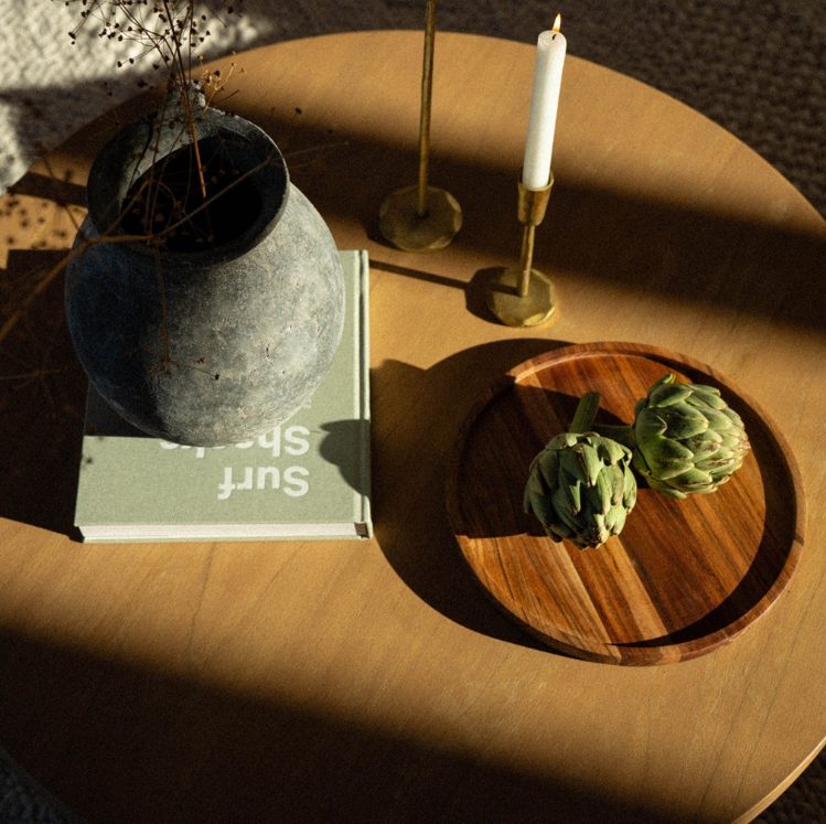 Heritage Round Acacia Tray