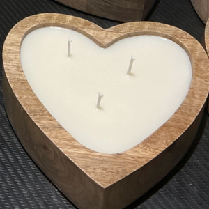 Dough Bowl Candles: Pink Willow Whisper