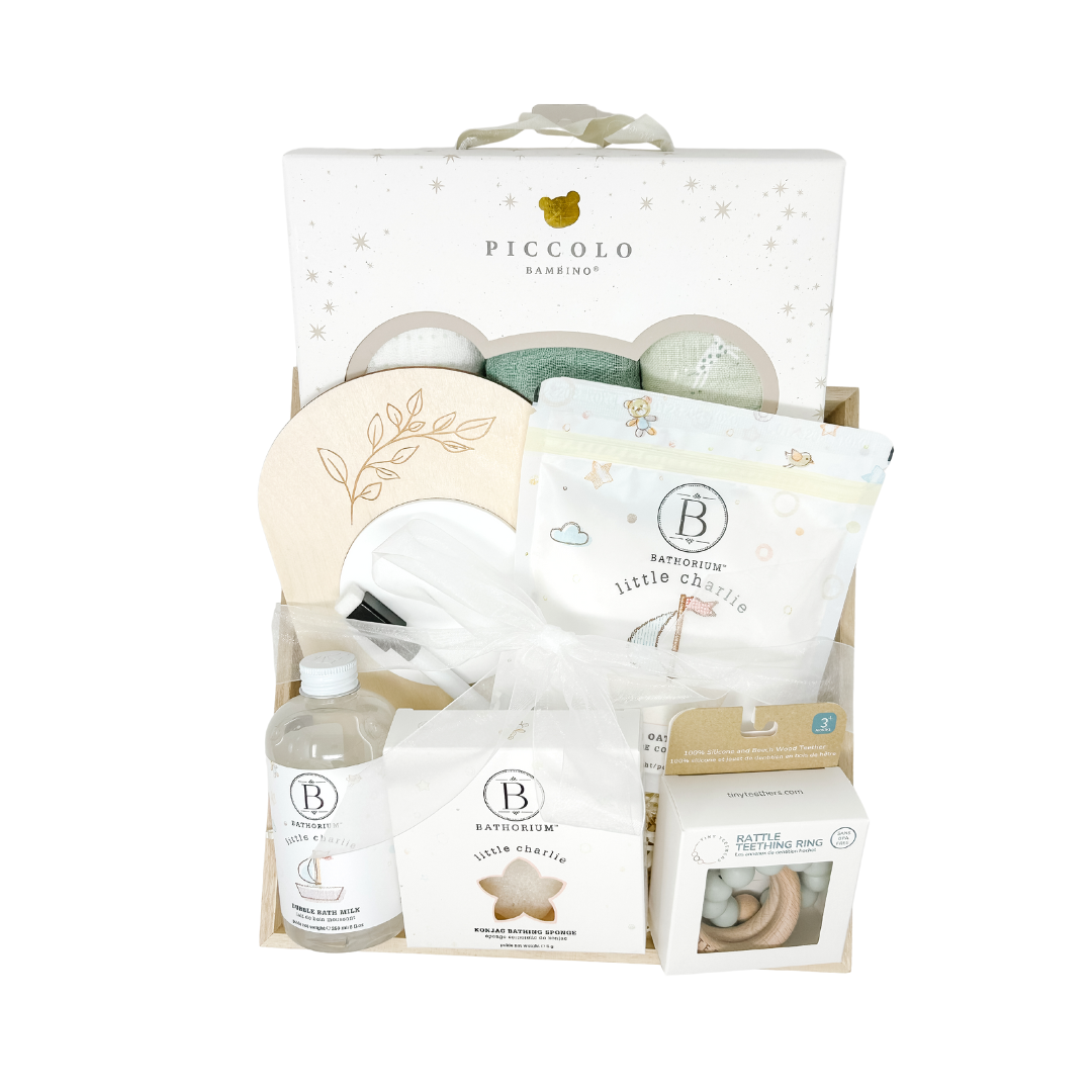 Baby Bath & Snuggle Gift Box