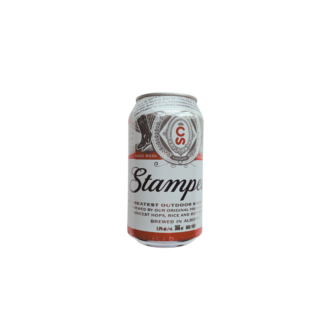 Budweiser Stampede Can