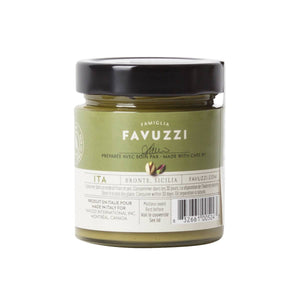 Favuzzi jar on a white background