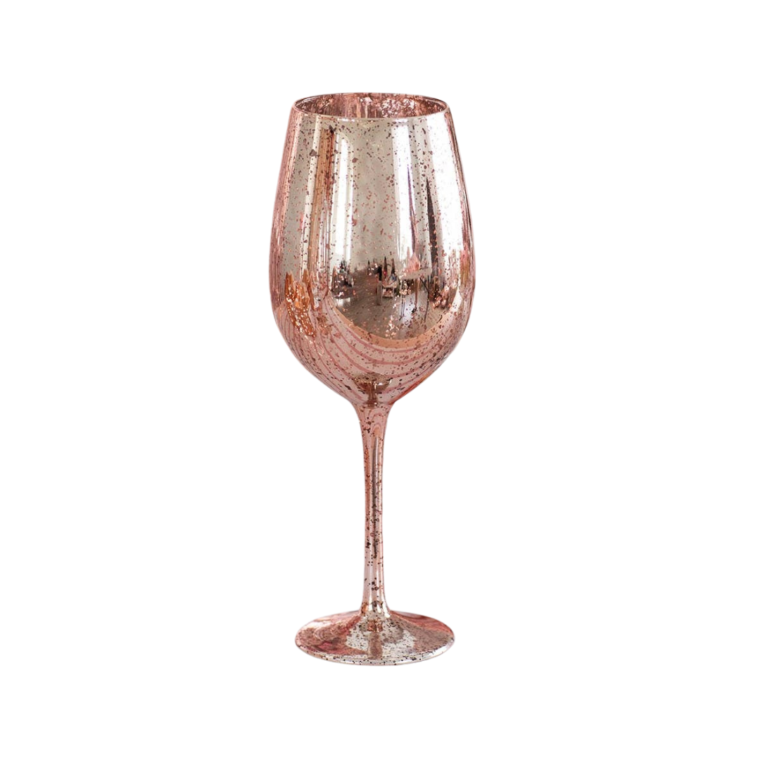 18 oz. Mercury Wine Glass: Rose Gold