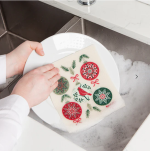Good Tidings Swedish Dish Cloth