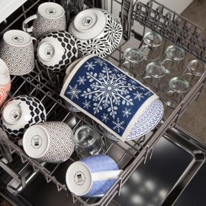 Snowflake Ornament Swedish Dish Cloth