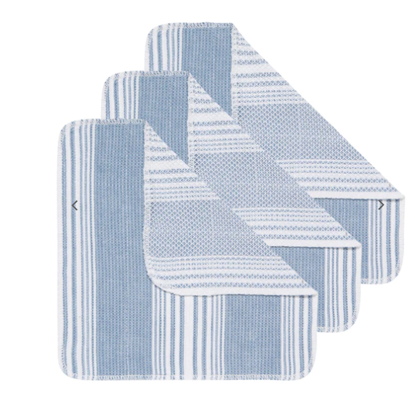 Scrub-It Slate Blue Dishcloths Set of 3