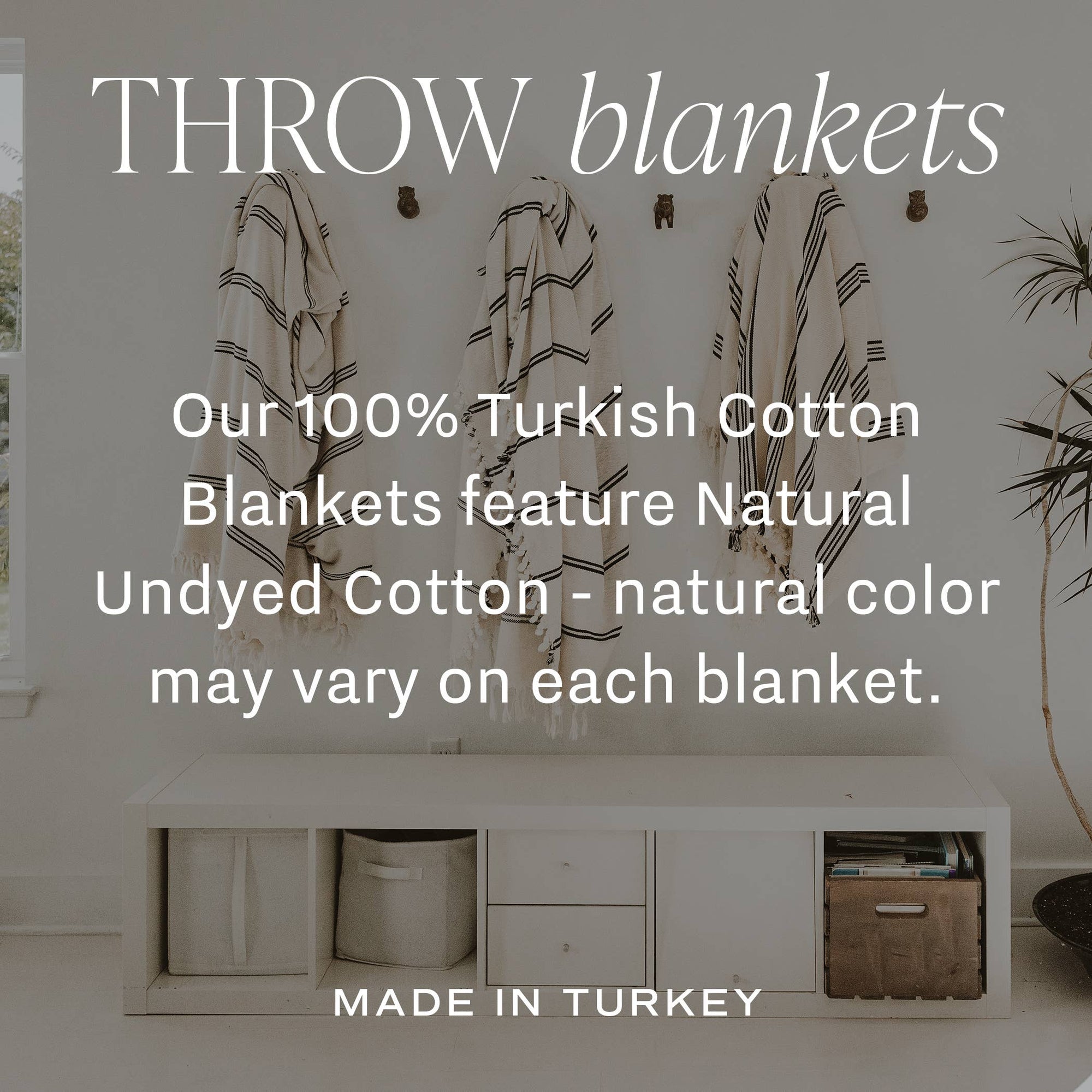 Kate Turkish Throw Blanket