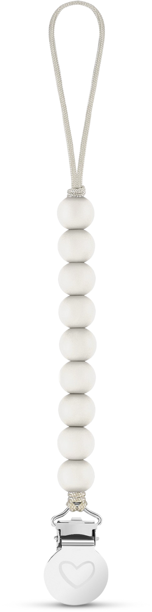 Lulababe Pacifier Clip: Sky Blue