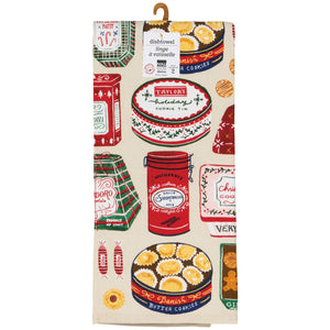 Now Designs Sugar & Spice Christmas Dishtowels Set of 2