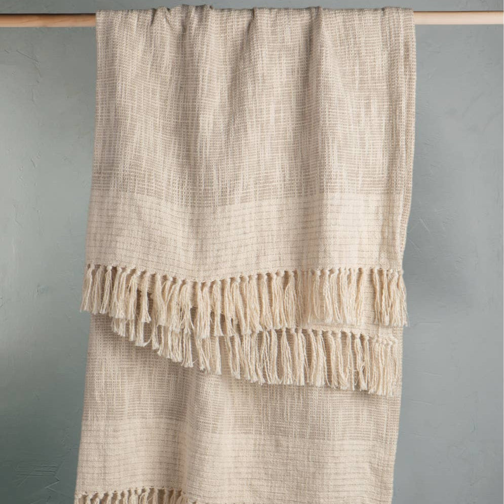 Heirloom Whisper Cotton Throw