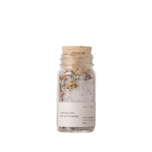 Soaking Salts - Ivory - 140g (all-natural, handmade)