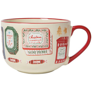 Now Designs Sugar & Spice Christmas Latte Mug