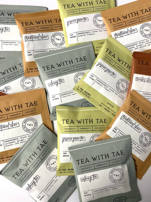 Individually Wrapped Tea Sachets: Spa Bliss