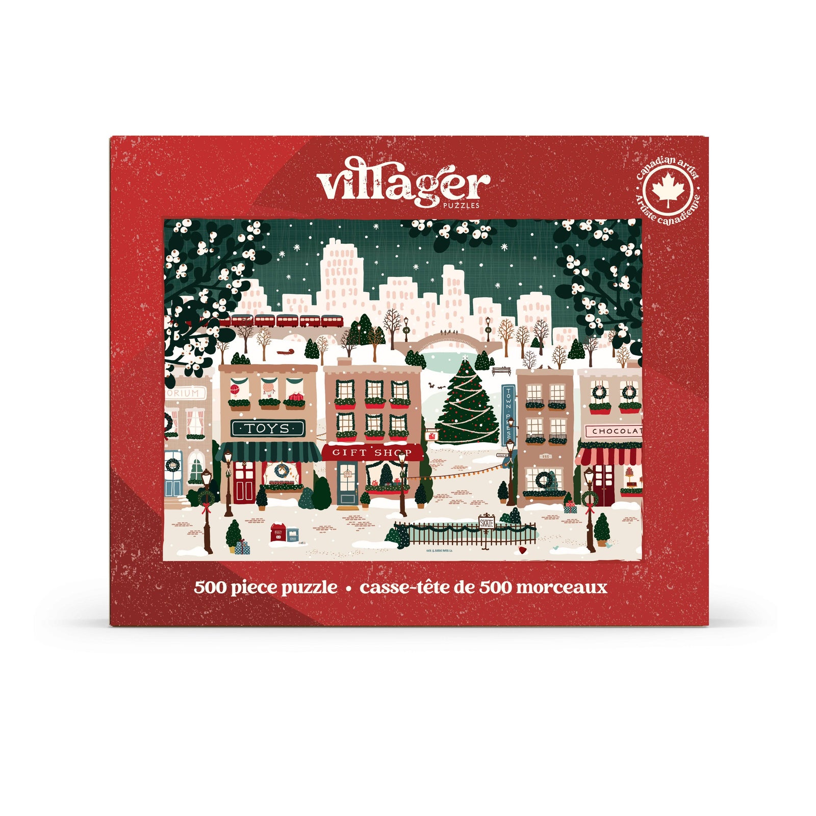 Small Town Holiday | 500-Piece Puzzle | Designed in Canada  - ARRIVING SOON!