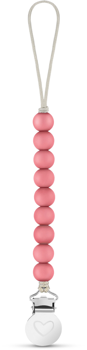 Lulababe Pacifier Clip: Sky Blue