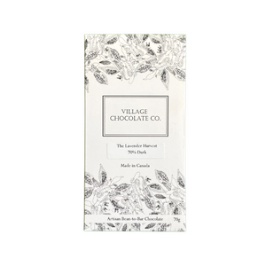 Village Chocolate Bar - The Lavender Harvest - 70% Dark